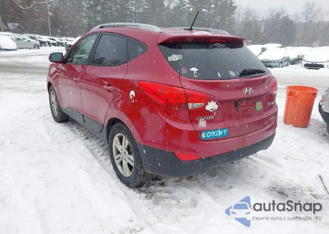 2013 Hyundai Tucson Gls from USA, damaged, VIN KM8JUCAC7DU737824
